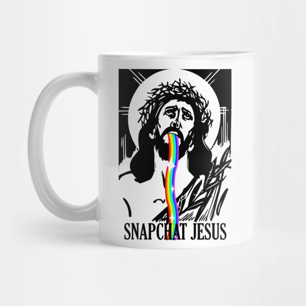 Snapchat Jesus by artpirate